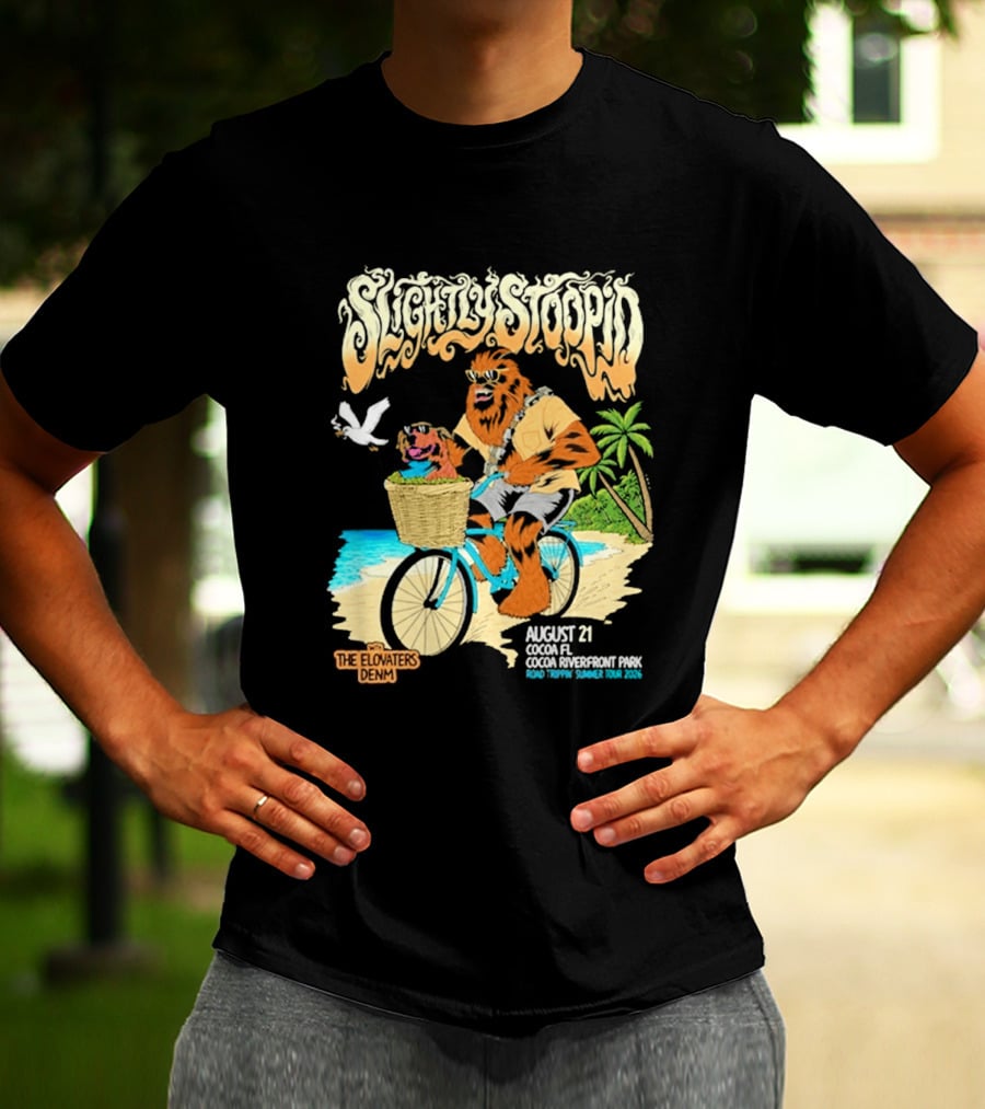 Slightly Stoopid Cocoa Riverfront Park August 21 The Elovaters Demn Event 2026 T-Shirt