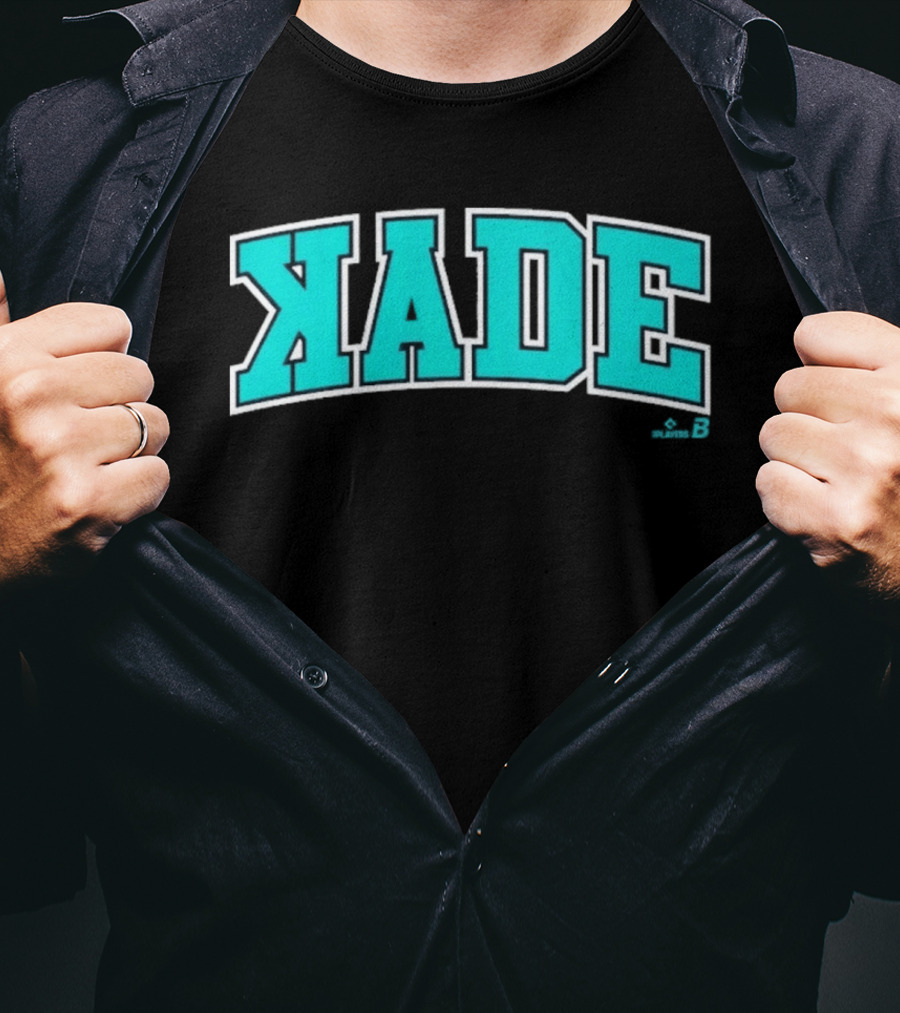 Kade Anderson Backwards K Bold Teal T-Shirt