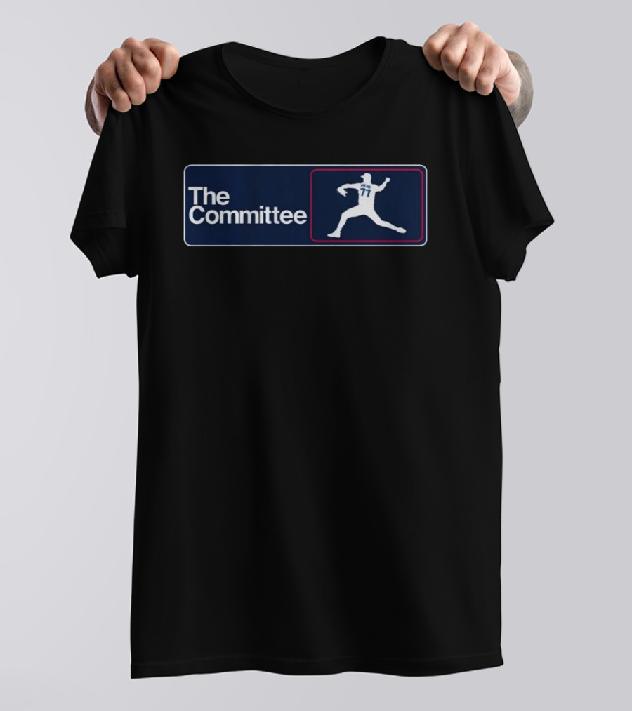 The Committee Louis Varland 77 Pitching T-Shirt