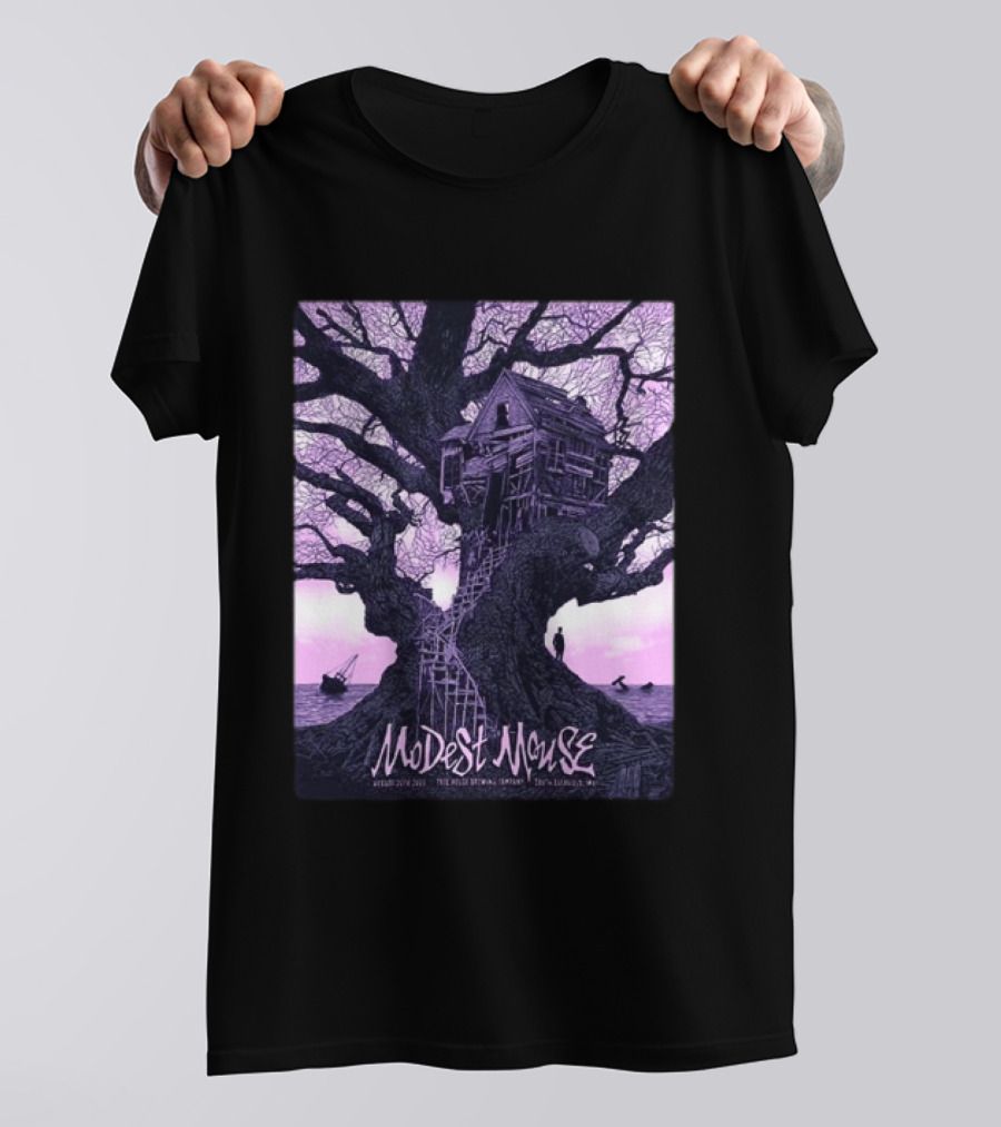 Modest Mouse South Deerfield MA Tree House Brewing August 20 2026 Event T-Shirt