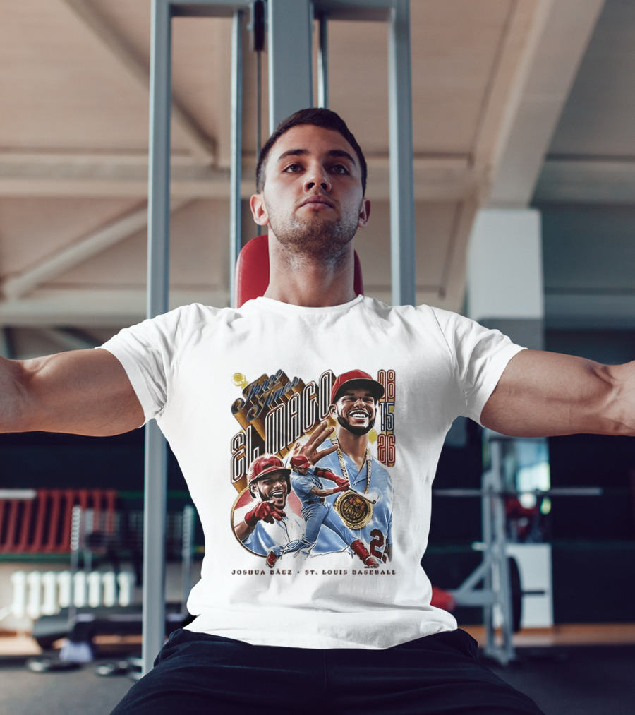 Joshua Baez El Mago 08 15 26 St Louis Baseball T-Shirt