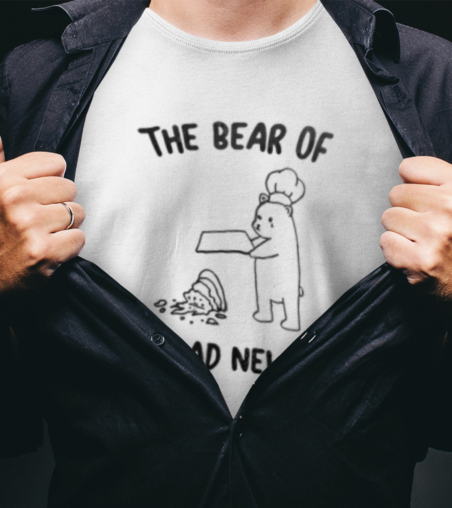 The Bear Of Bad News Postal Bear Humor T-Shirt