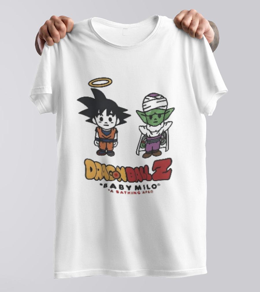 Dragon Ball Z Baby Milo Goku Piccolo Collaboration T-Shirt
