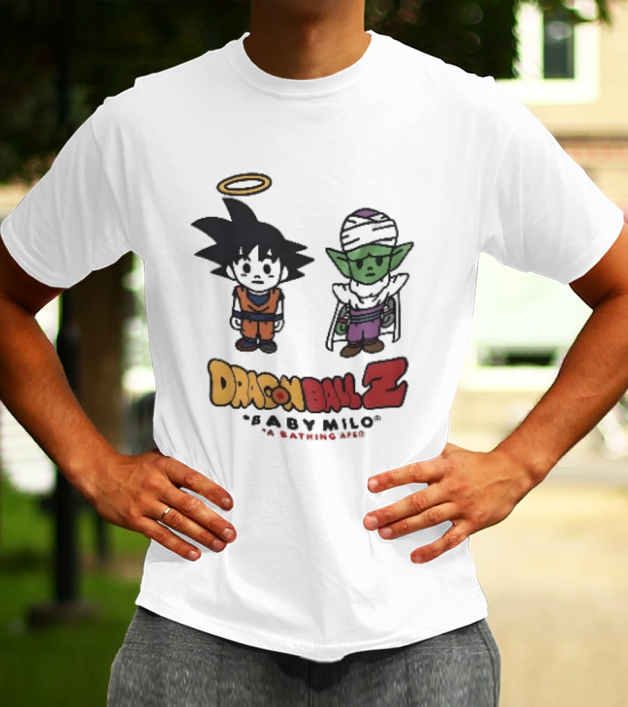 Dragon Ball Z Baby Milo Goku Piccolo Collaboration T-Shirt