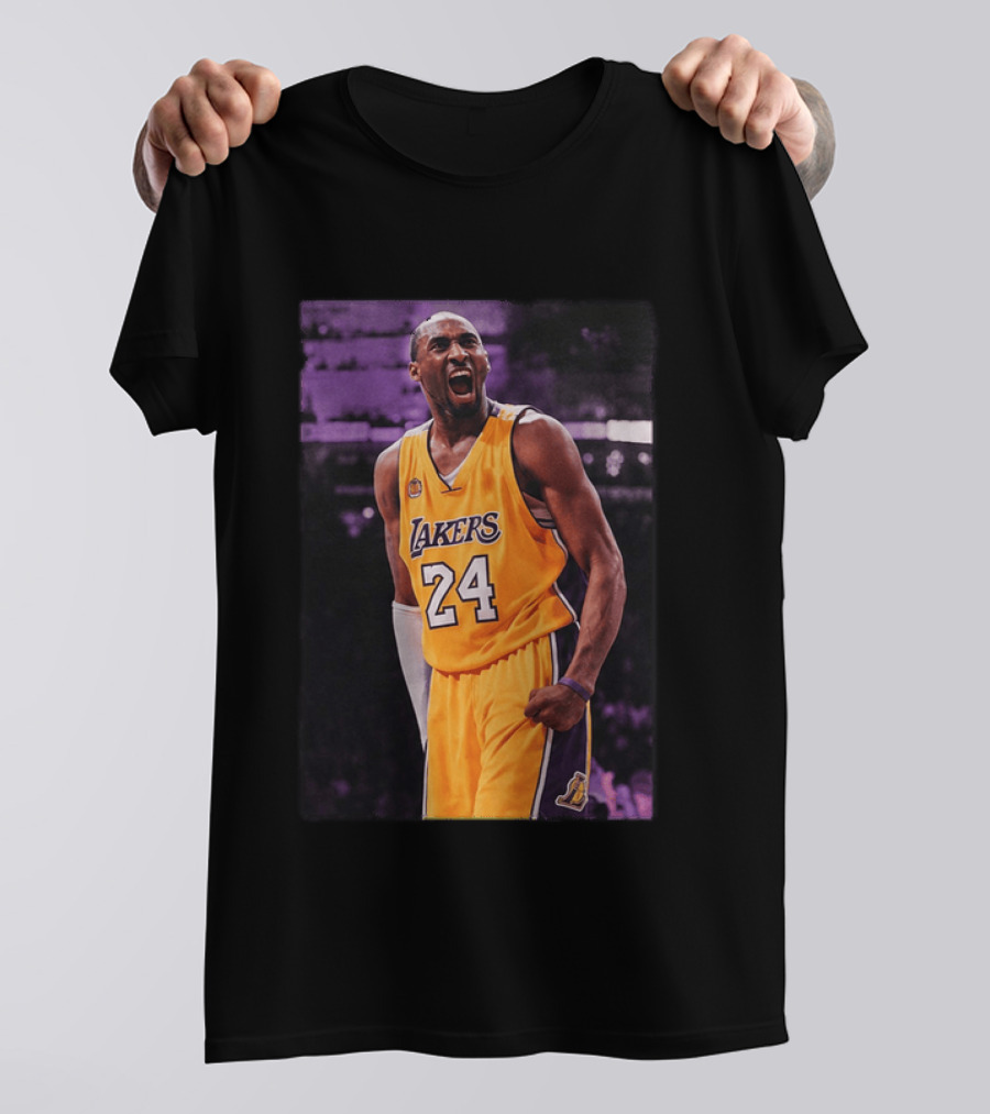 A. J. Brown Wear Mamba Kobe Bryant Lakers 24 T-Shirt