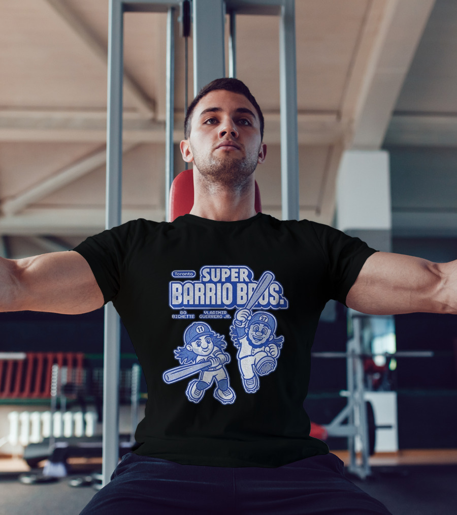Toronto Super Barrio Bros Bo Bichette Vladimir Guerrero Jr 11 27 T-Shirt