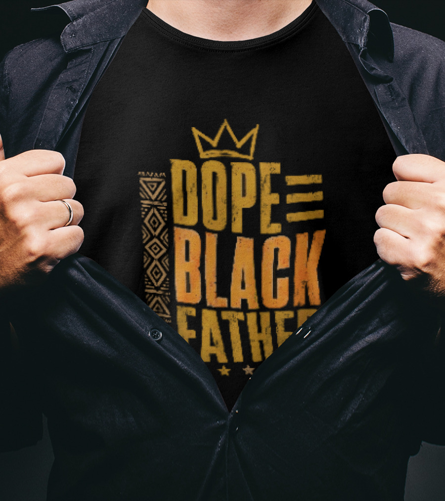Dope Black Father Crown T-Shirt