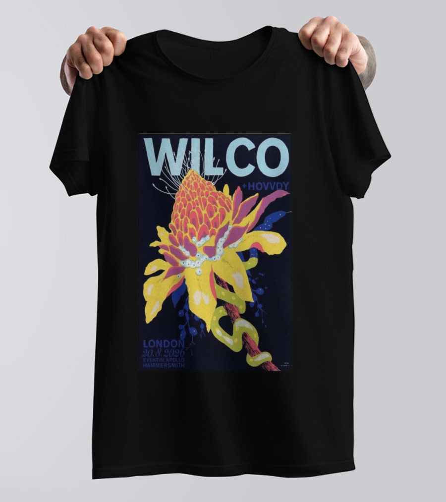 WILCO + Hovvdy London 20.8.2026 Eventim Apollo Hammersmith T-Shirt