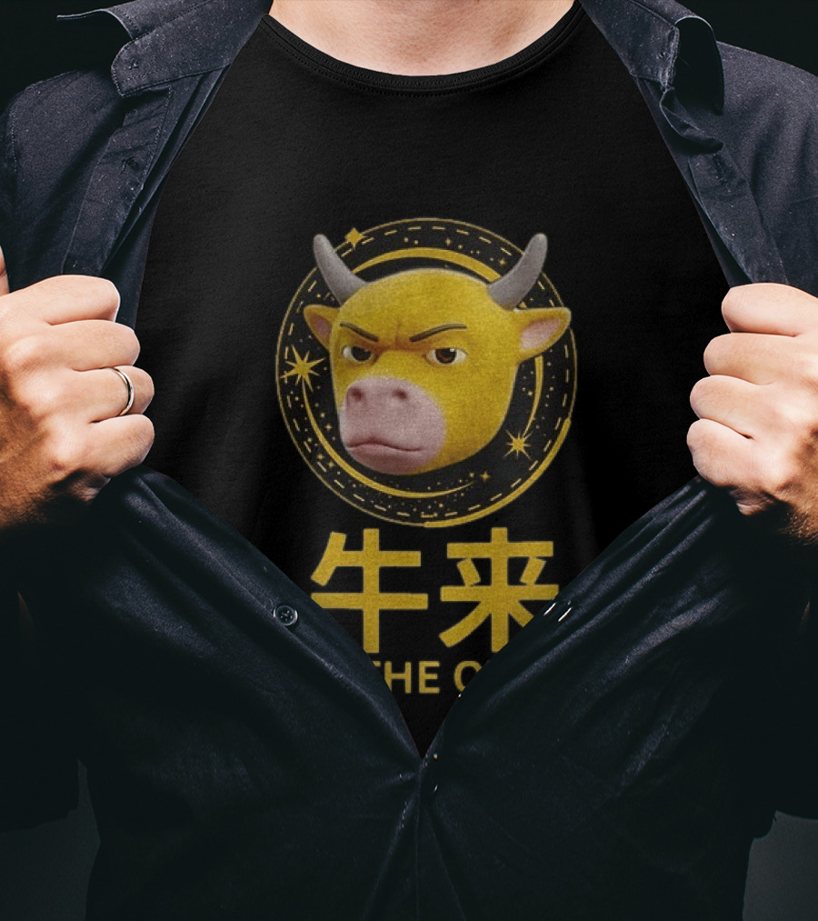 The Ox Meme Expressive Face T-Shirt