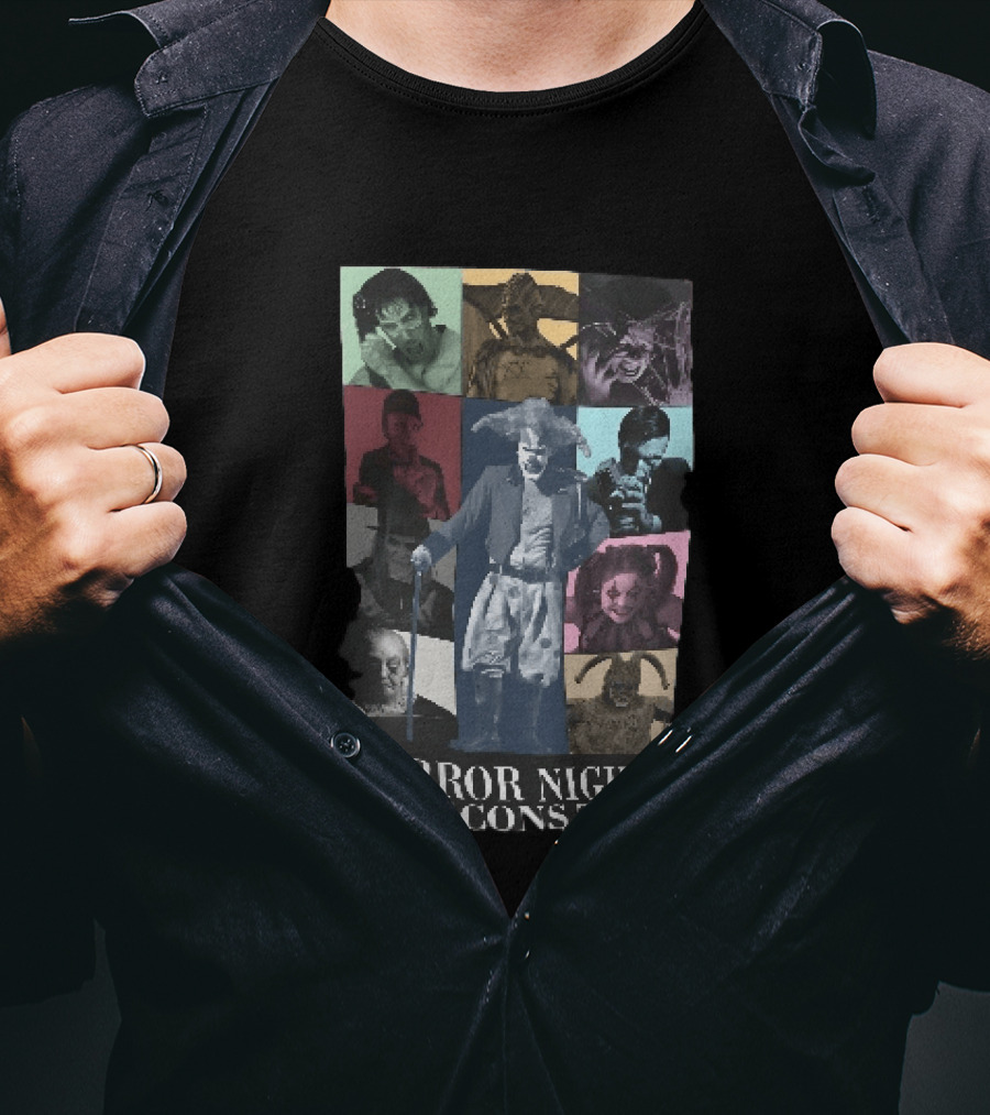 Horror Nights The Icons Tour Villains T-Shirt