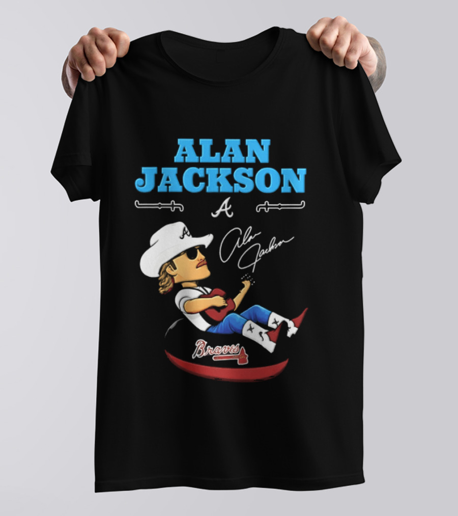 ALAN JACKSON Braves Celebration Night Atlanta Georgia 2026 T-Shirt