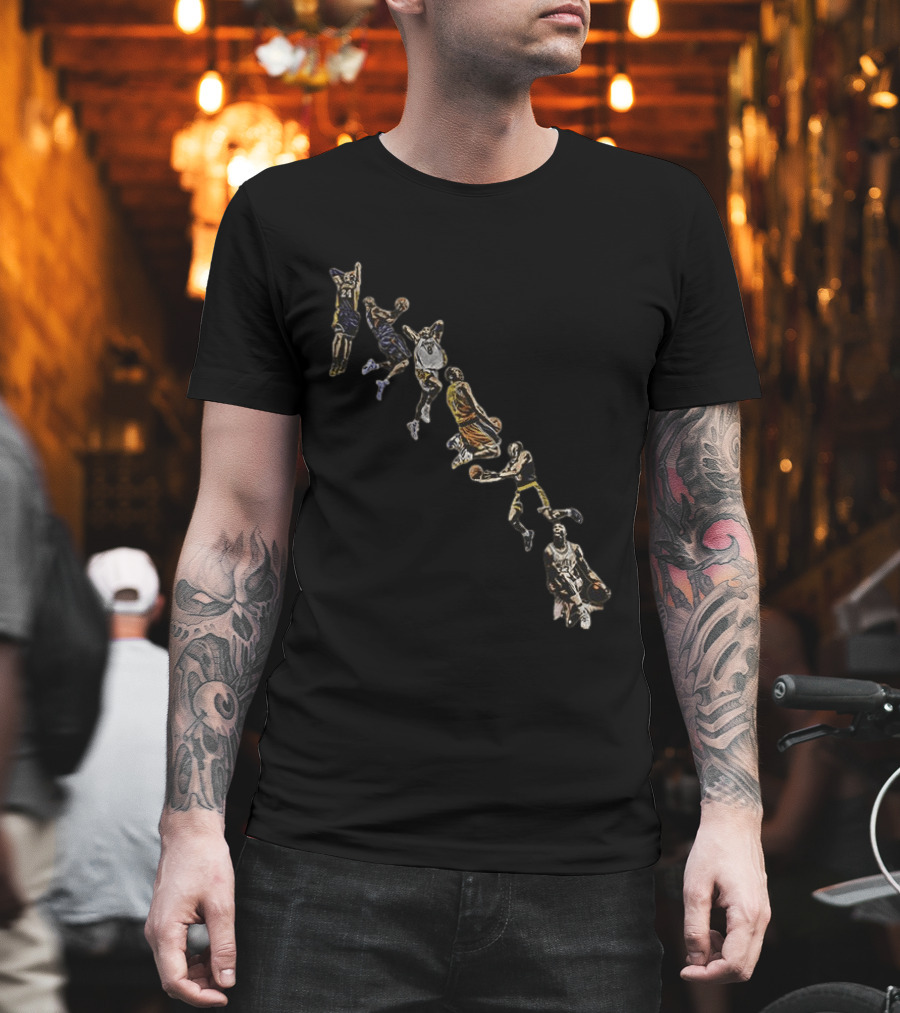 Kobe Bryant Los Angeles Lakers Forever Legend Multi Player Icon 24 T-Shirt