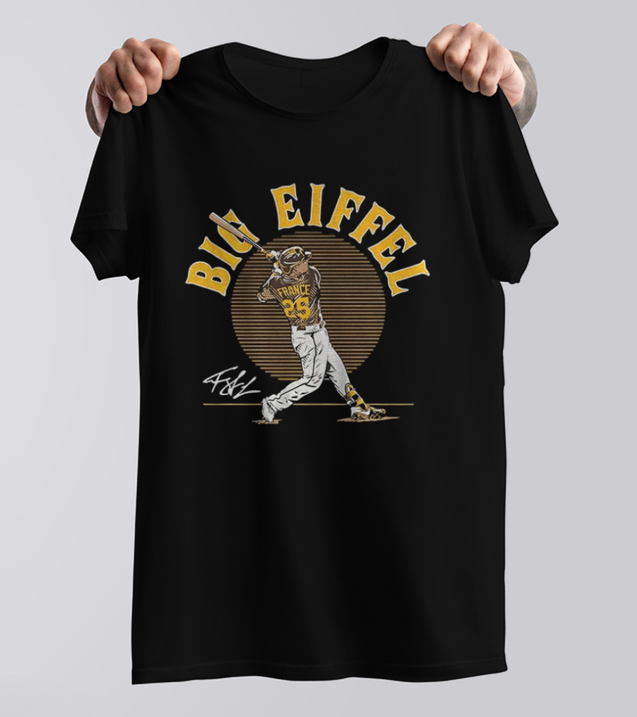 Ty France Big Eiffel San Diego Padres Batter T-Shirt