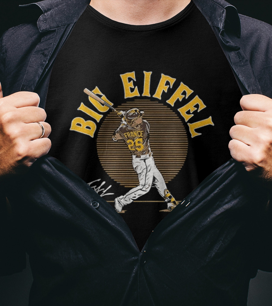 Ty France Big Eiffel San Diego Padres Batter T-Shirt