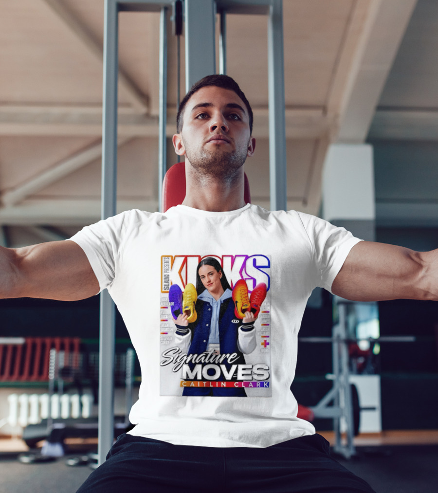 SLAM Presents Kicks Signature Moves Caitlin Clark T-Shirt