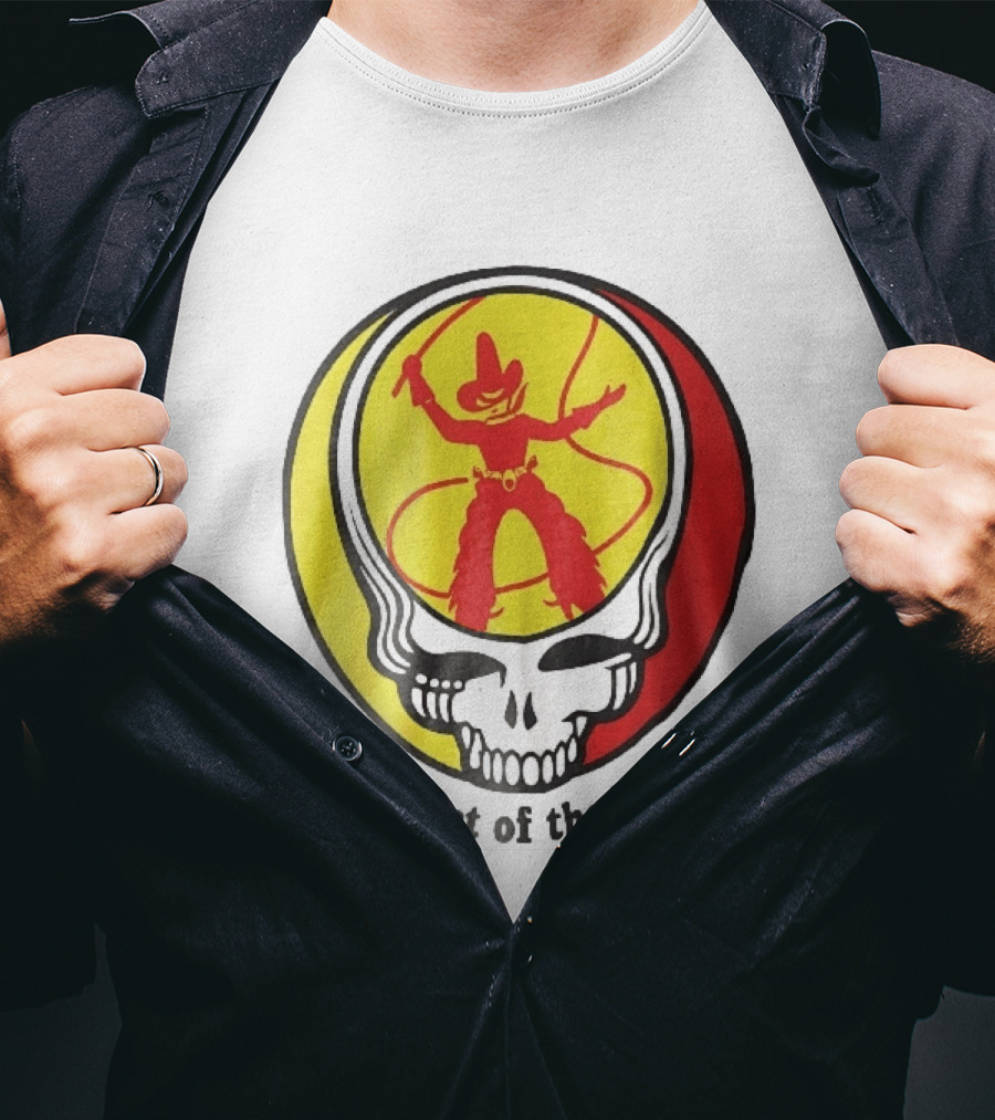 Grateful Dead Steal Your Face Cowboy Product Of The USA T-Shirt