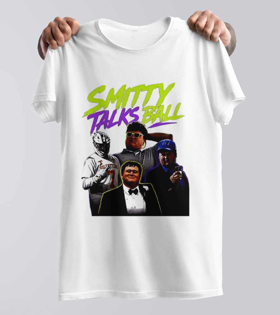 Smitty Talks Ball Tennessee Volunteers Fans Sports T-Shirt