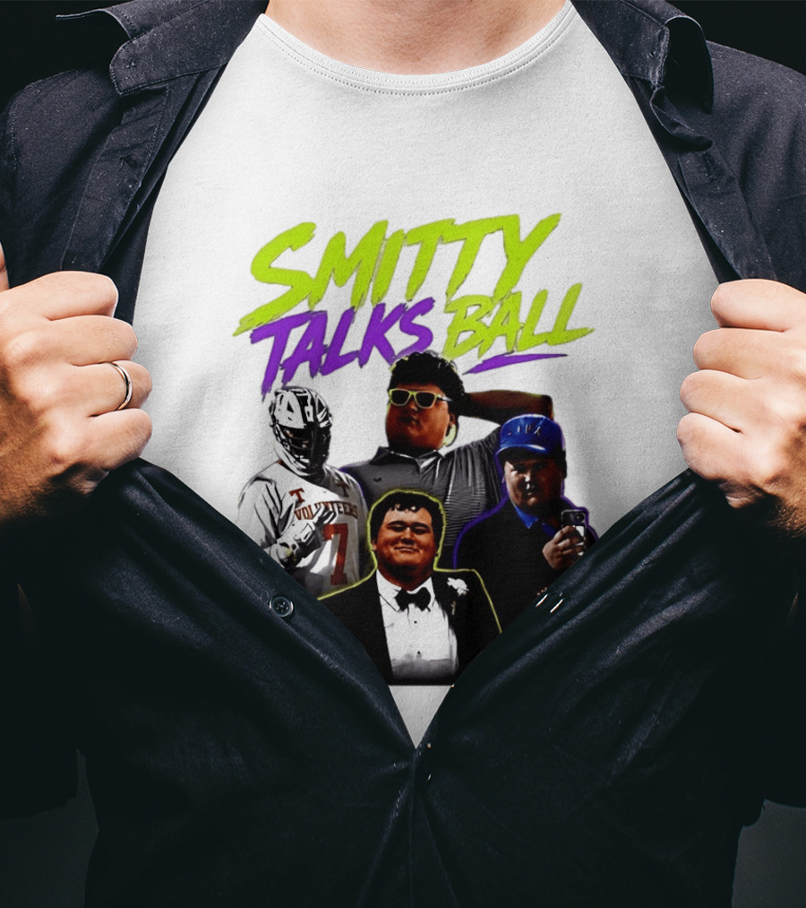 Smitty Talks Ball Tennessee Volunteers Fans Sports T-Shirt