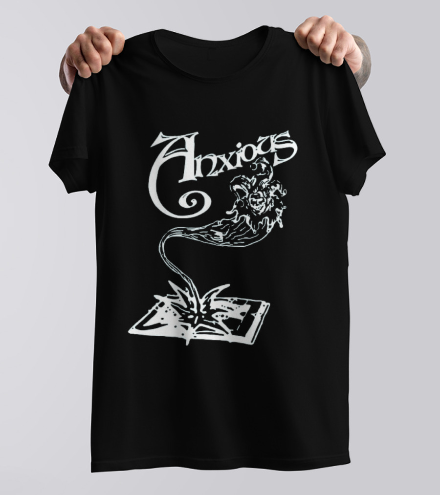 Anxious Gothic Flower Book Summer Fall Tour 2026 T-Shirt