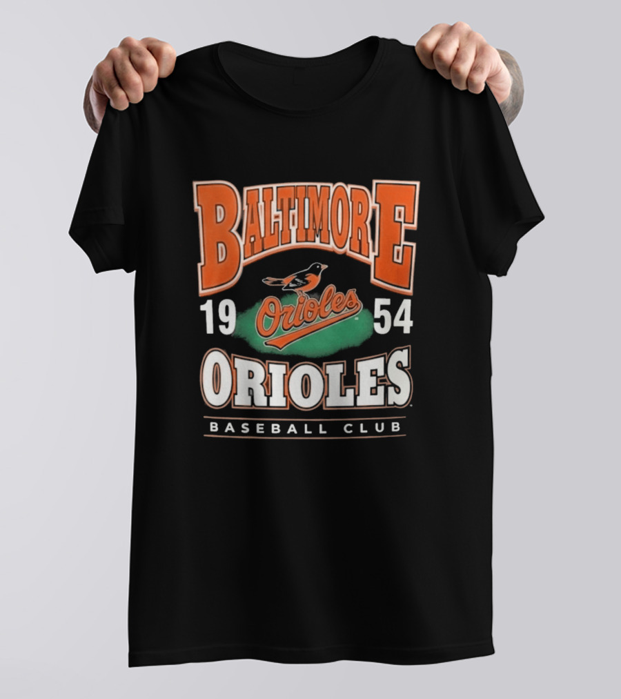 Baltimore Orioles Baseball Club 1954 Vintage Orioles T-Shirt