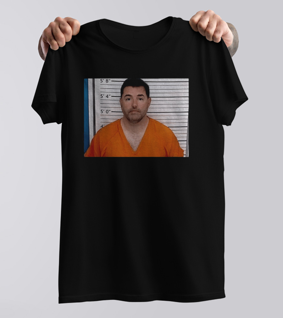 Owner Jed York Shot Orange Jumpsuit 5'8" Height Measurement T-Shirt