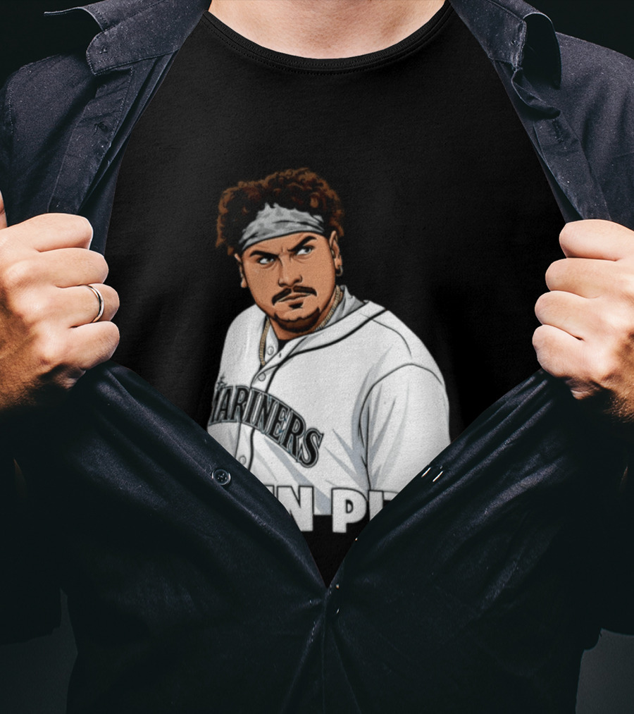 Josh Naylor Mariners 1 In Play Seattle MLB 2026 T-Shirt