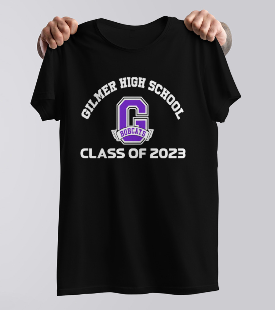 Gilmer High School Bobcats Class Of 2023 T-Shirt