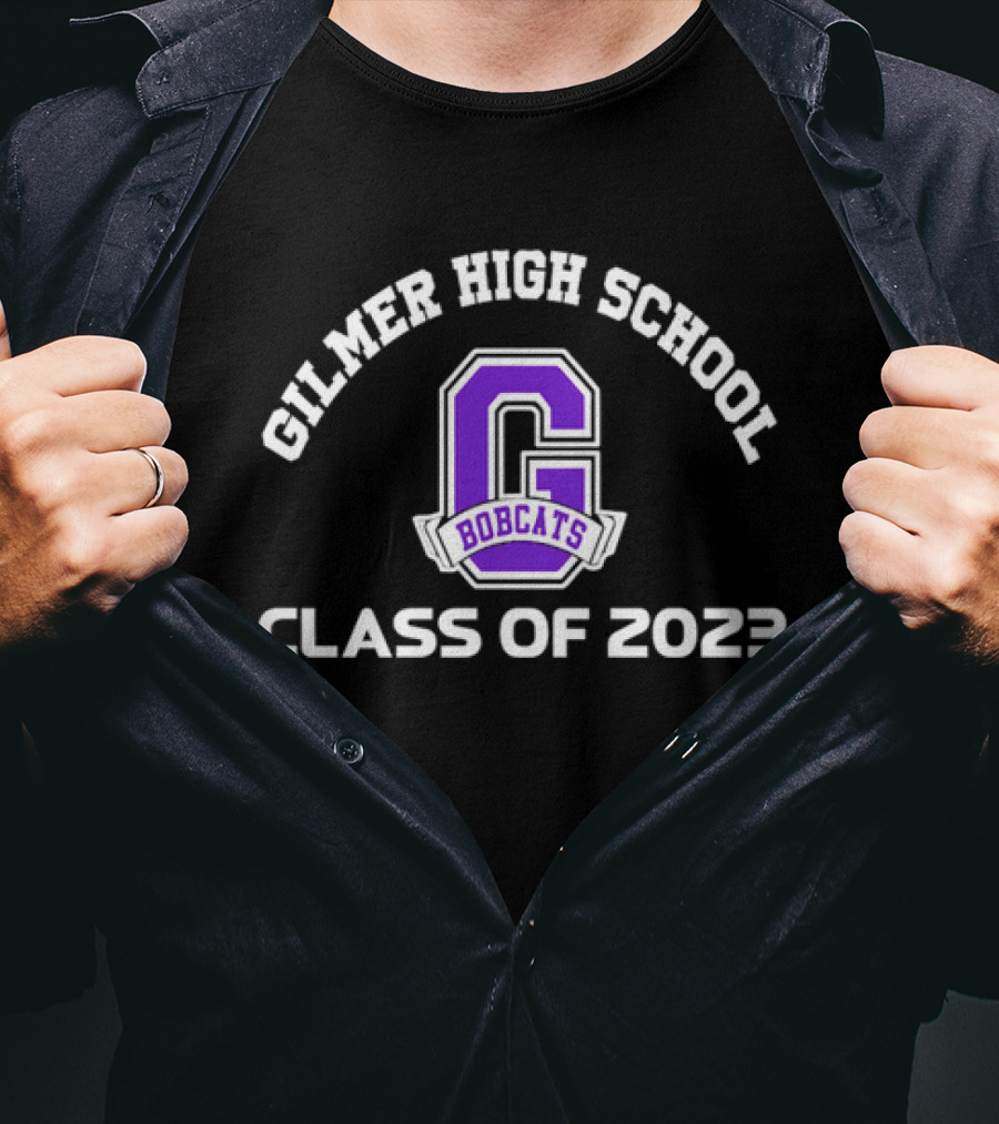 Gilmer High School Bobcats Class Of 2023 T-Shirt