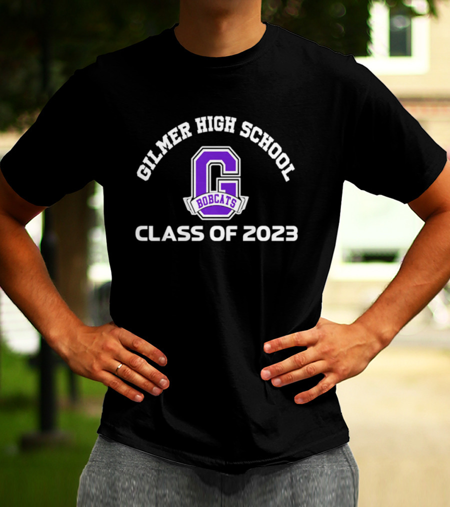 Gilmer High School Bobcats Class Of 2023 T-Shirt