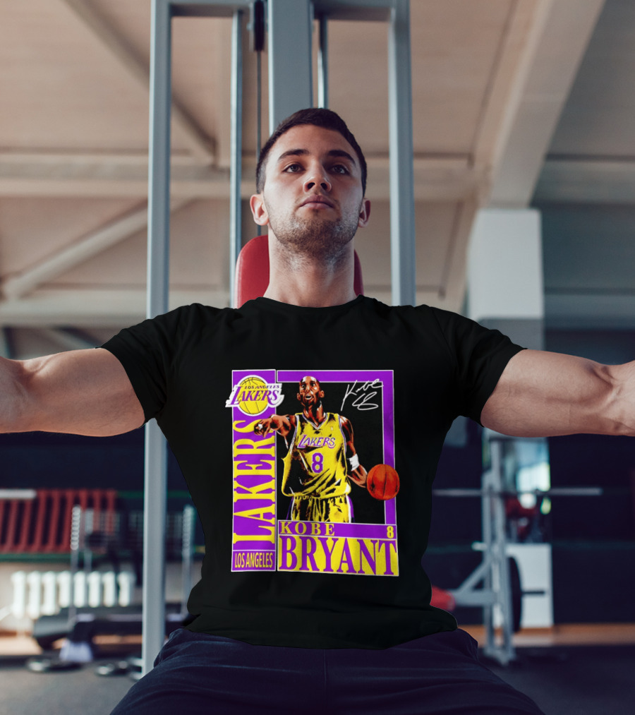 Los Angeles Lakers Kobe Bryant 8 NBA Basketball Legend T-Shirt