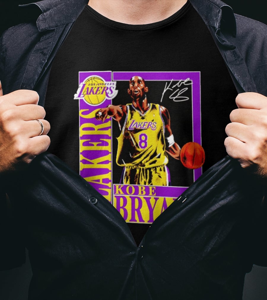 Los Angeles Lakers Kobe Bryant 8 NBA Basketball Legend T-Shirt