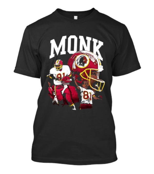 Monk Washington Commanders 81 Iconic Football Legend T-Shirt