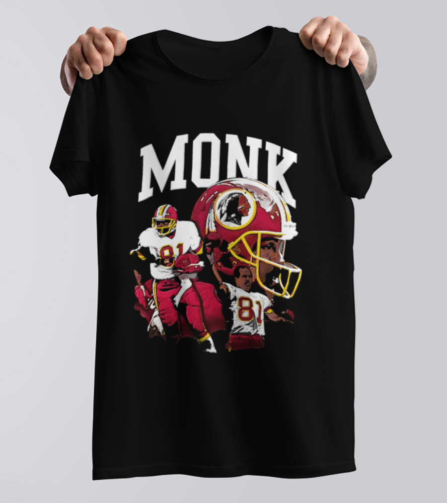 Monk Washington Commanders 81 Iconic Football Legend T-Shirt