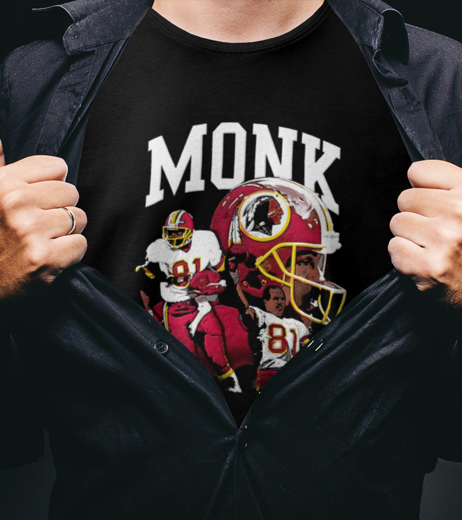 Monk Washington Commanders 81 Iconic Football Legend T-Shirt
