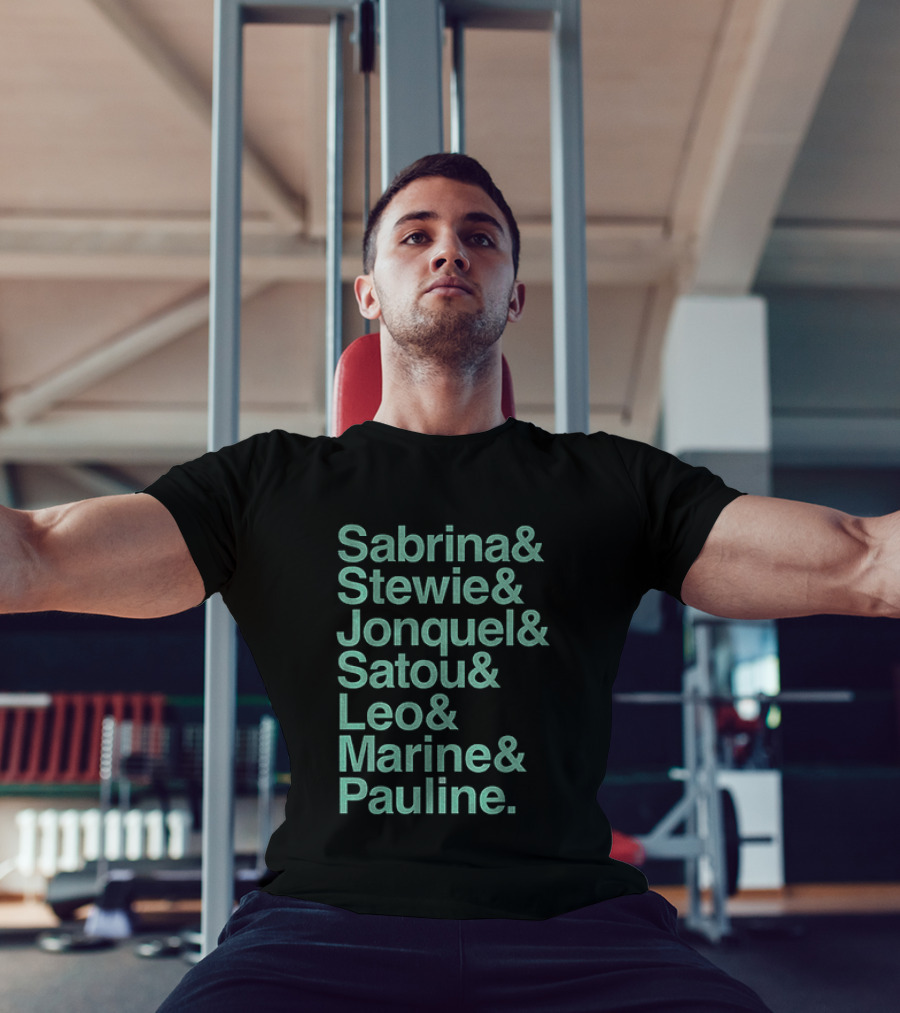 Sabrina Stewie Jonquel Satou Leo Marine Pauline New York Women's Basketball 2026 WNBA T-Shirt