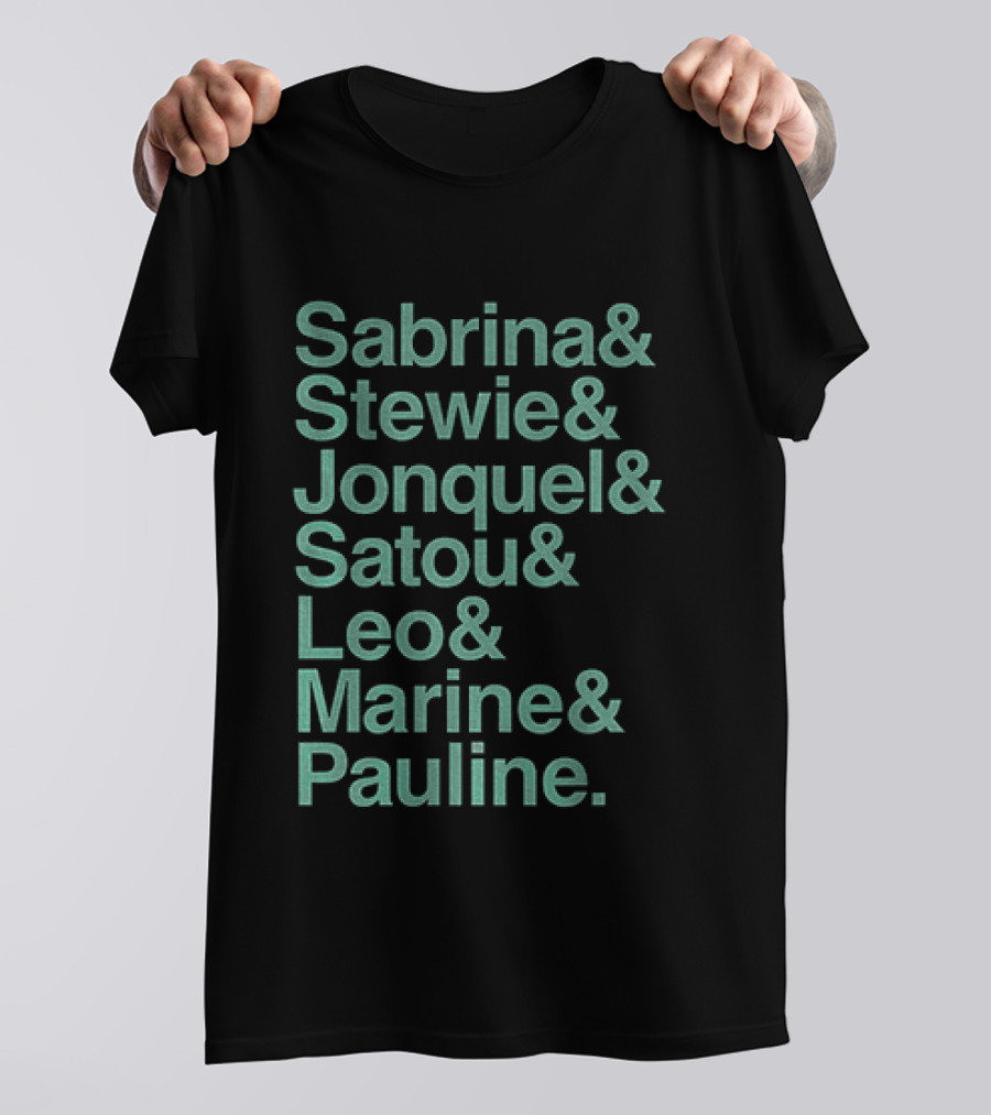 Sabrina Stewie Jonquel Satou Leo Marine Pauline New York Women's Basketball 2026 WNBA T-Shirt