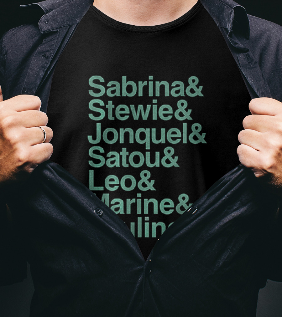 Sabrina Stewie Jonquel Satou Leo Marine Pauline New York Women's Basketball 2026 WNBA T-Shirt