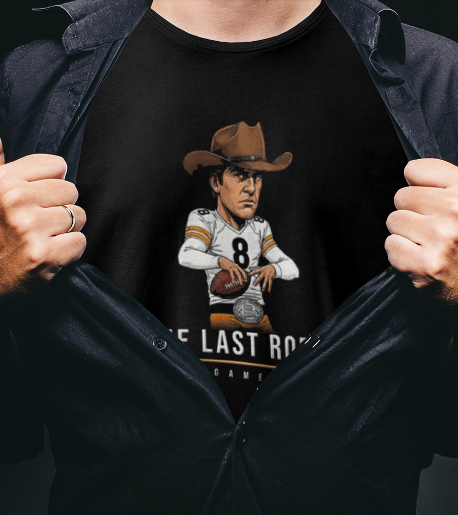 The Last Rodeo 17 Game Event Football Player With Cowboy Hat T-Shirt
