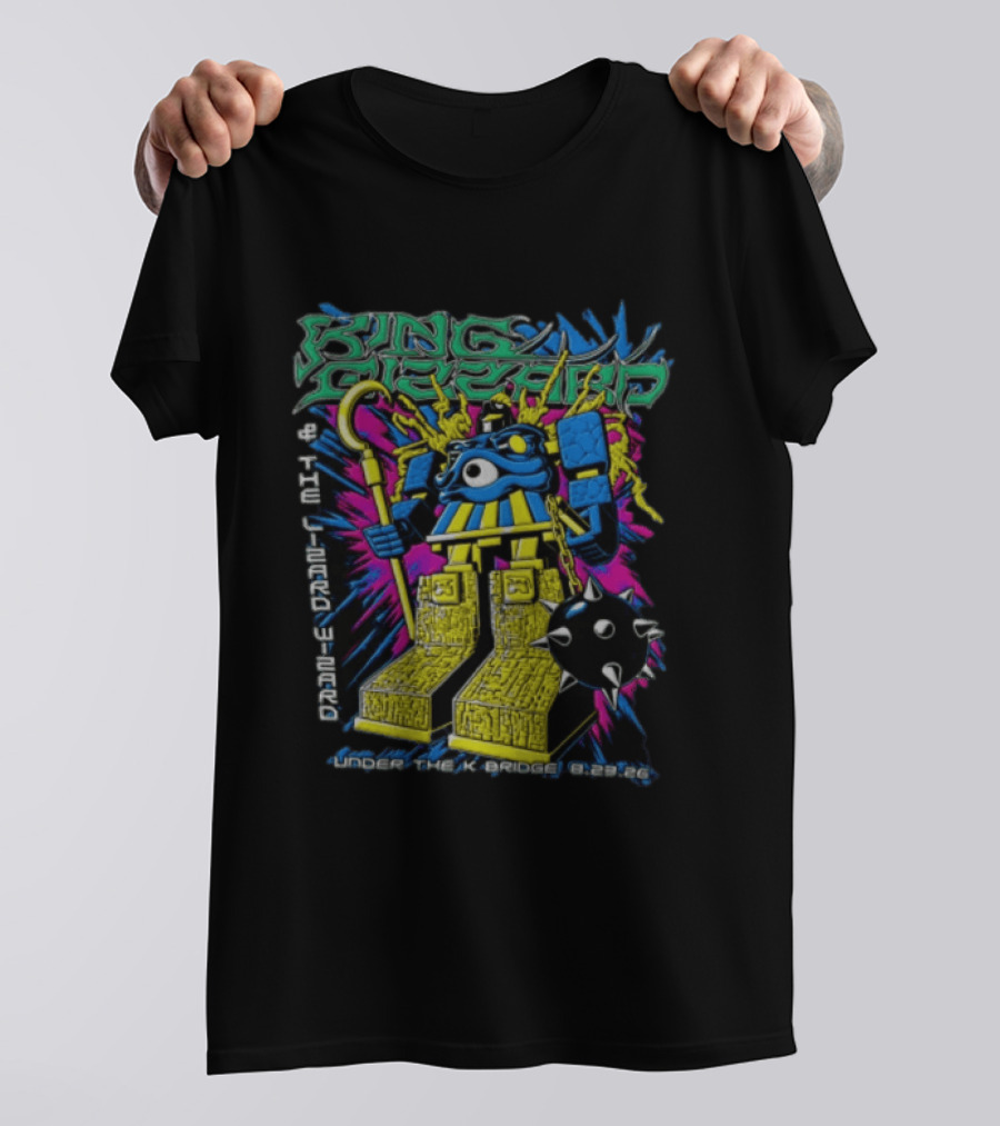 King Gizzard And The Lizard Wizard Under The K Bridge Park Brooklyn NY August 23 2026 T-Shirt