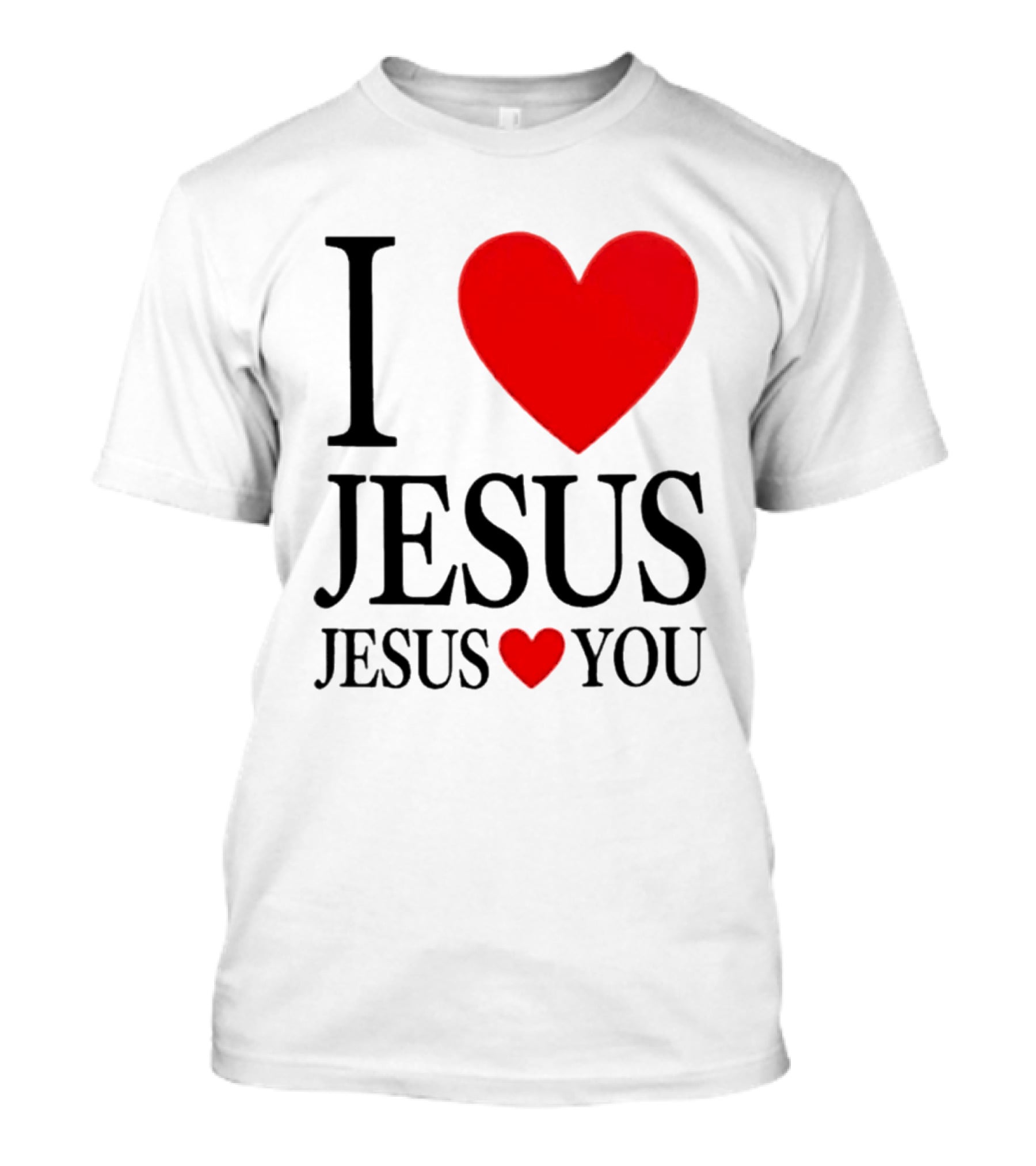 Cameron Dicker I Love Jesus Jesus Love You T-Shirt