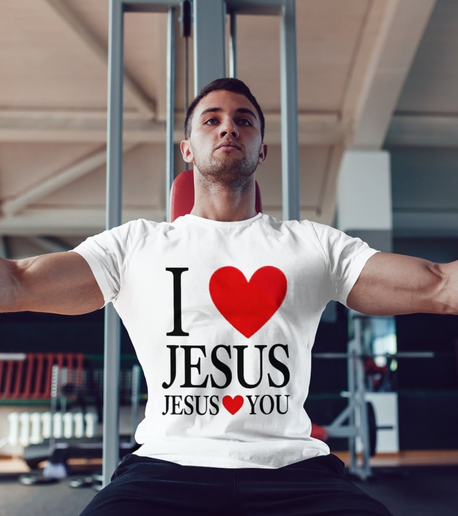 Cameron Dicker I Love Jesus Jesus Love You T-Shirt