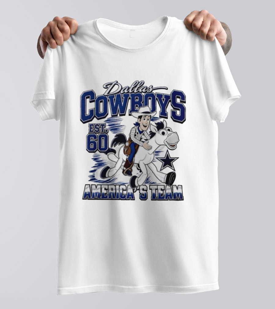 Dallas Cowboys Woody Bullseye Est. 60 America's Team T-Shirt