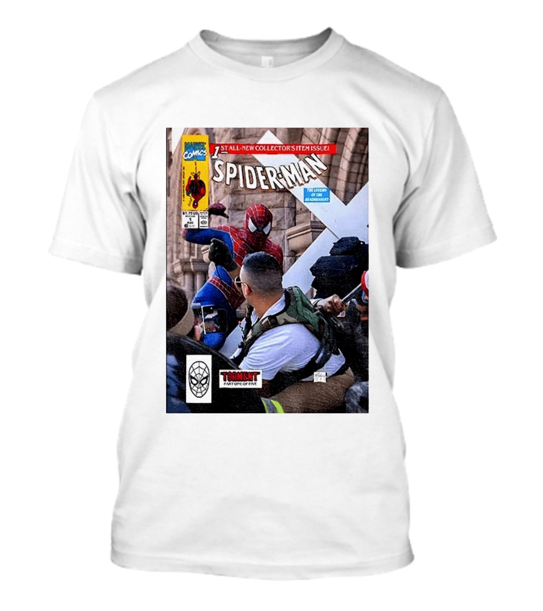 Marvel Comics Spider Man 1st All New Collector's Item Issue Torment Part One Minneapolis T-Shirt