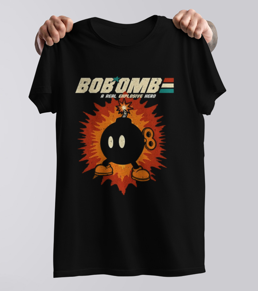 Bob Omb A Real Explosive Hero T-Shirt