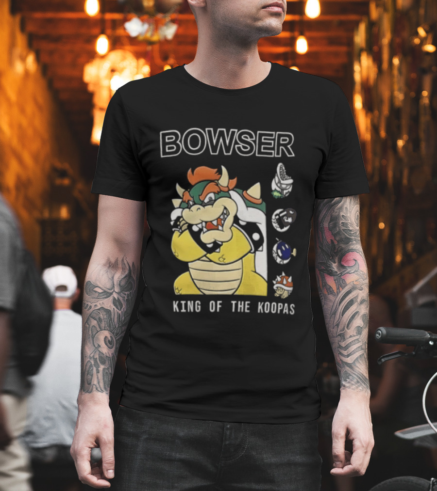 Bowser King Of The Koopas Super Mario T-Shirt