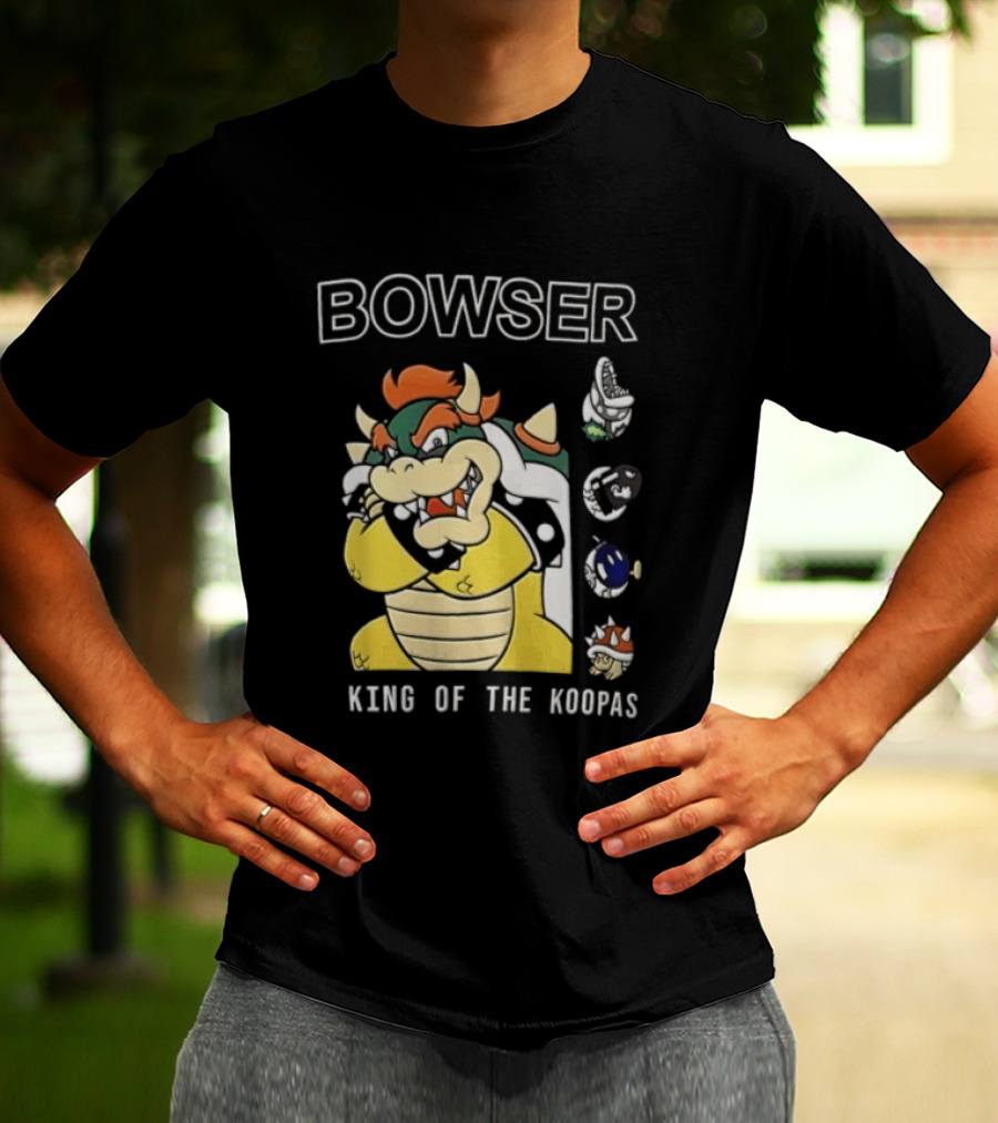 Bowser King Of The Koopas Super Mario T-Shirt