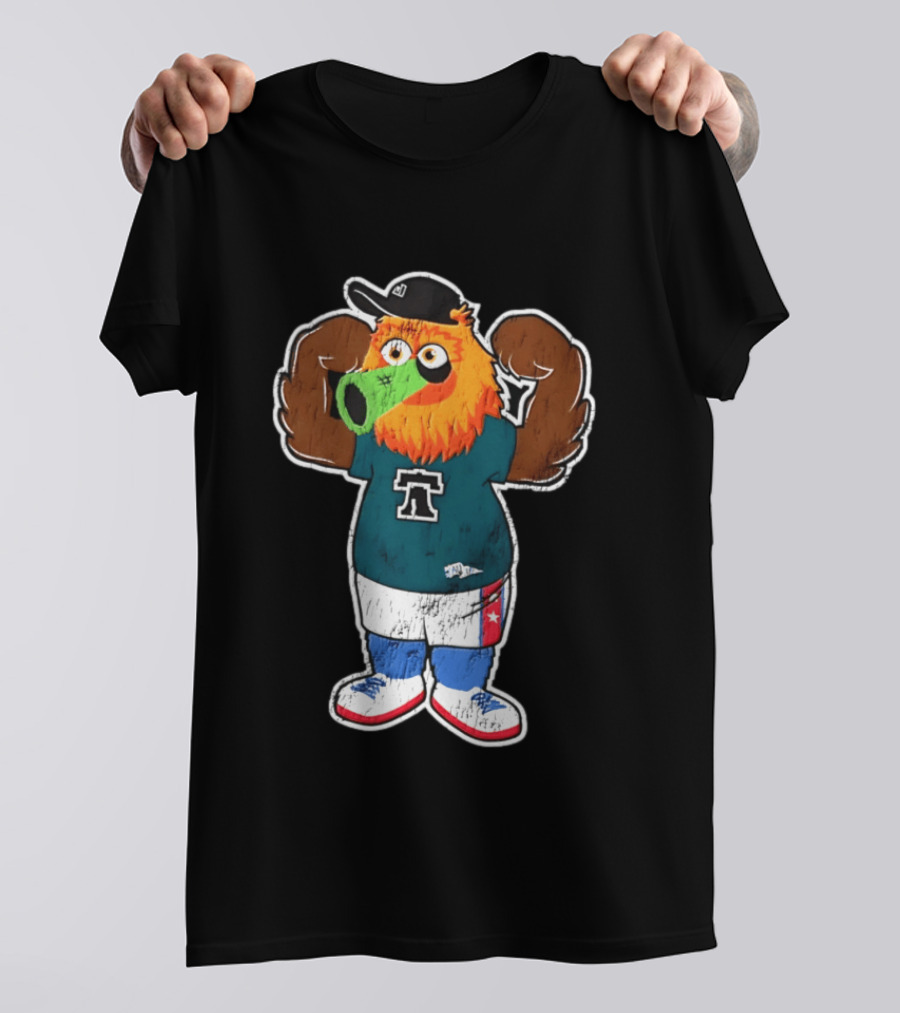 Philadelphia Flyers Gritty Liberty Bell Basketball T-Shirt
