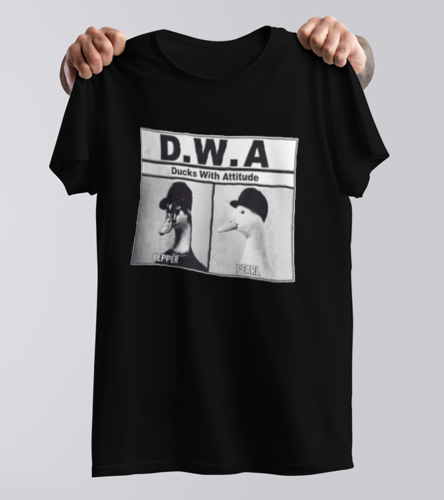 D.W.A Ducks With Attitude Pepper Pearl T-Shirt