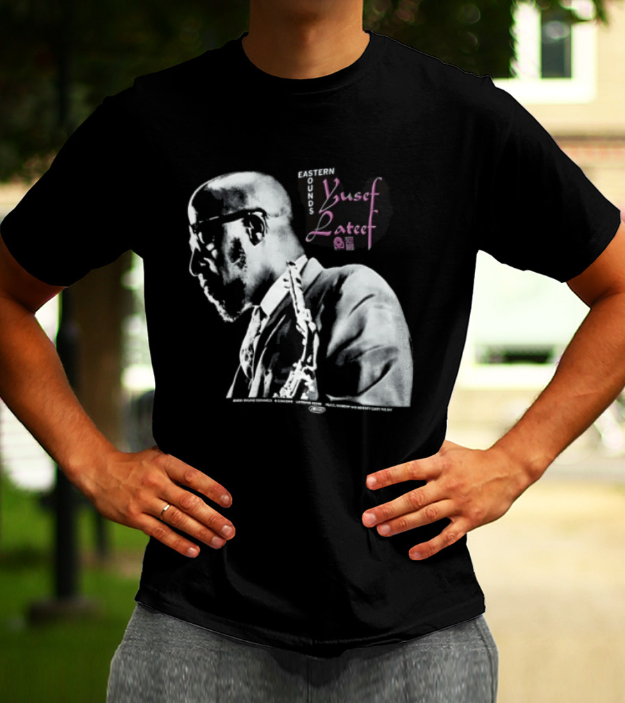 Eastern Sounds Yusef Lateef Portrait Peace Harmony Serenity T-Shirt