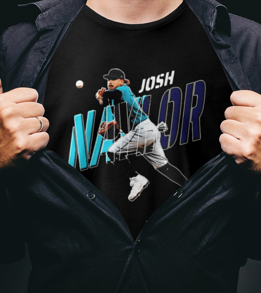 Josh Naylor Seattle Mariners MLB 2026 T-Shirt